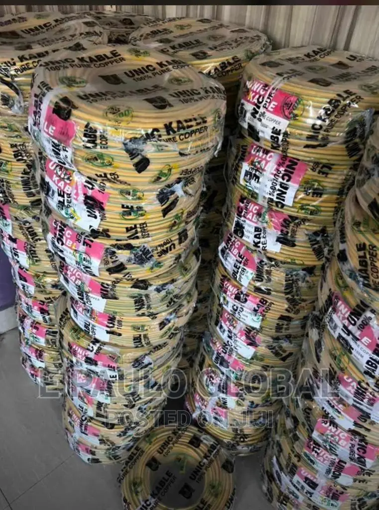 10mm Single Yellow and Green Cable Nigeria Copper