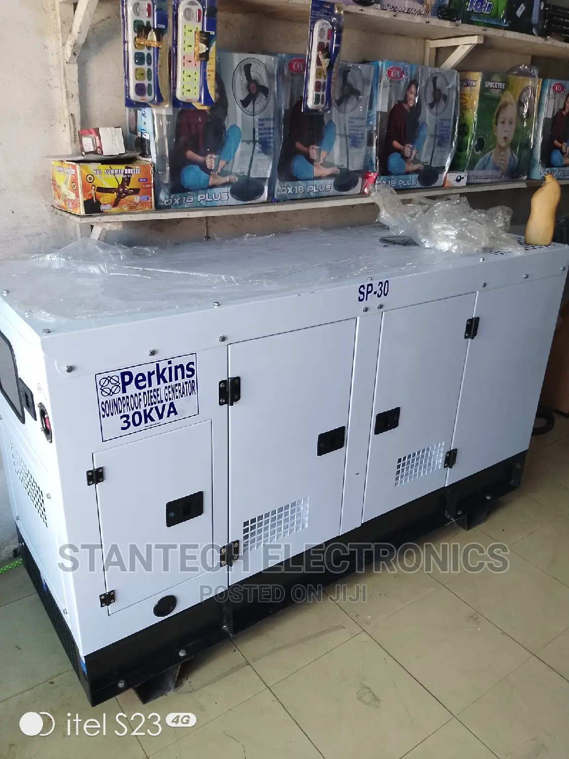 Perkins Sound Prof DIESEL Generator 30kva