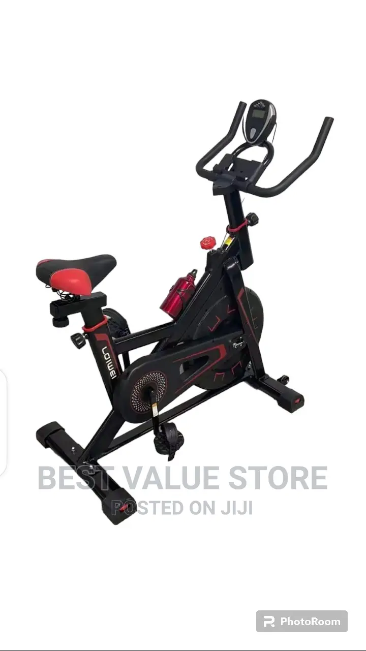 Exercise Spinning Bike With Water Bottle