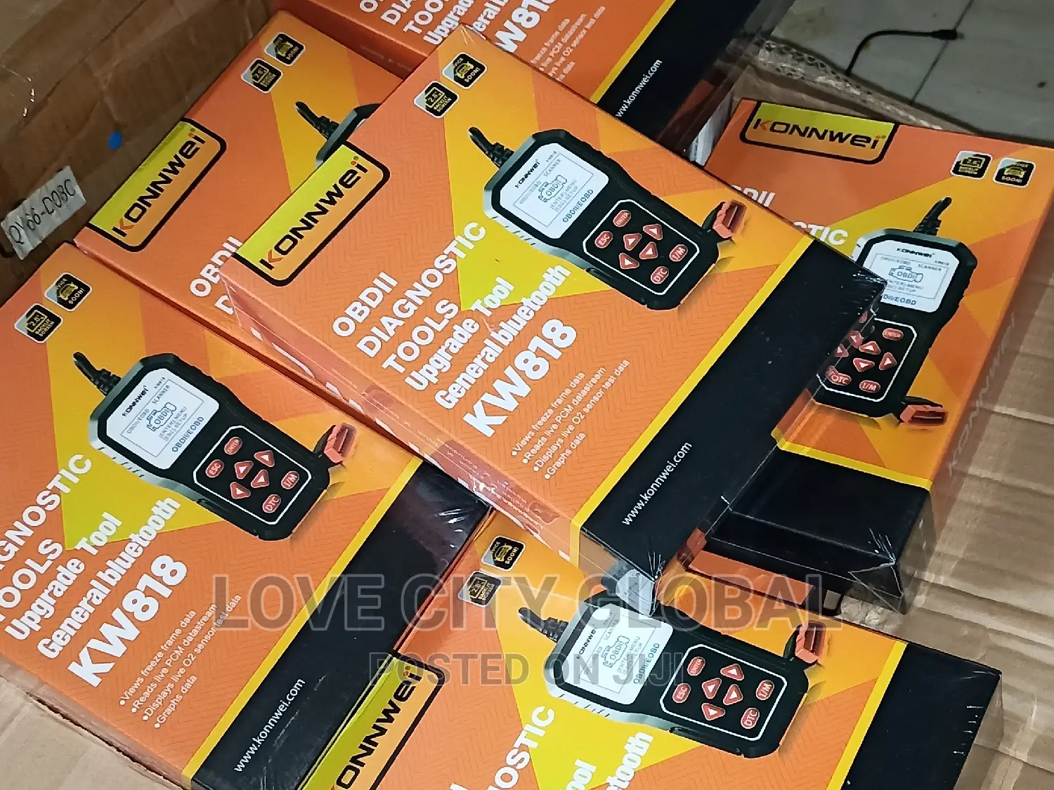 Konnwei KW818 Auto Scan OBD2 Diagnostics Check Engine & All