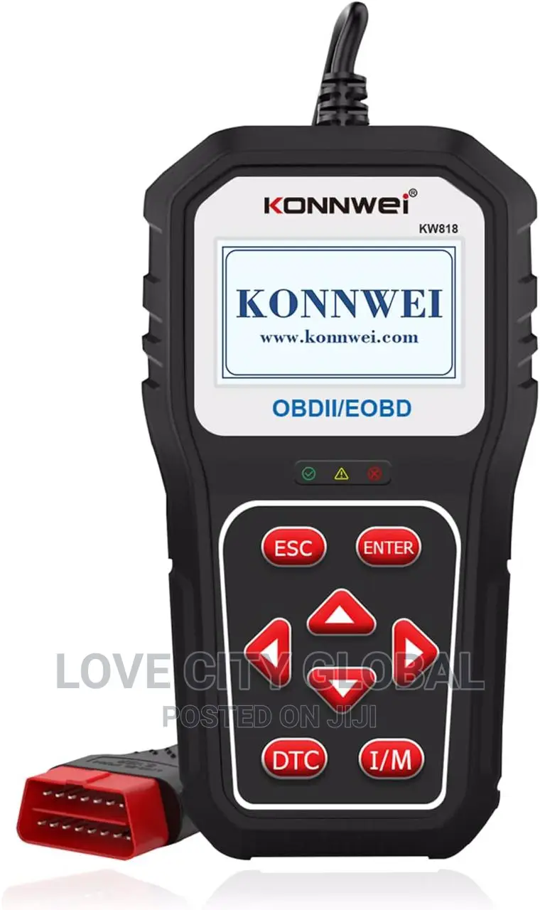 KW-818 OBDII Diagnostics Car Scanner Scan, Clear Read Code