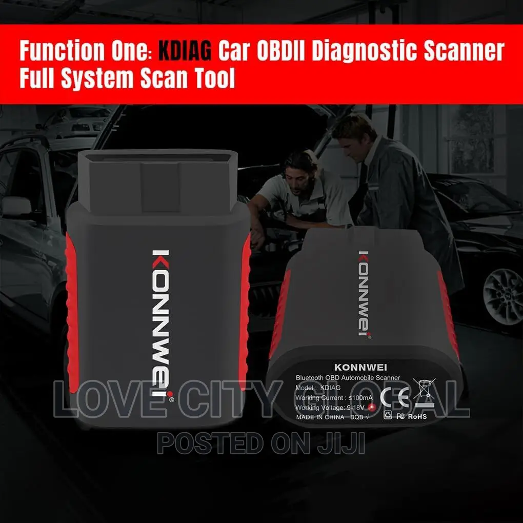Konnwei KDIAG Bluetooth Potable Car Scanner Scan Clear Code