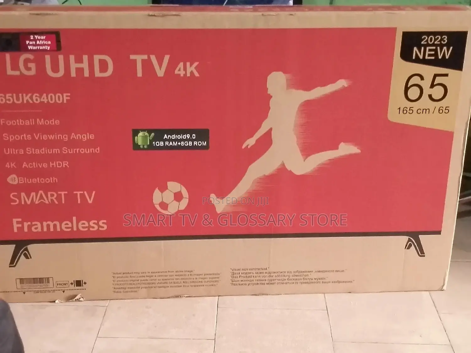 Original LG 65 Inches Smart Android TV Pay on Delivery
