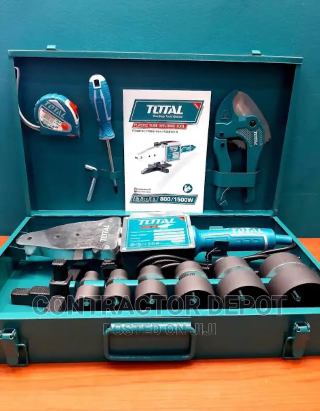 Total Tt328151 Plastic Tube Welding Tool 800w-1500w