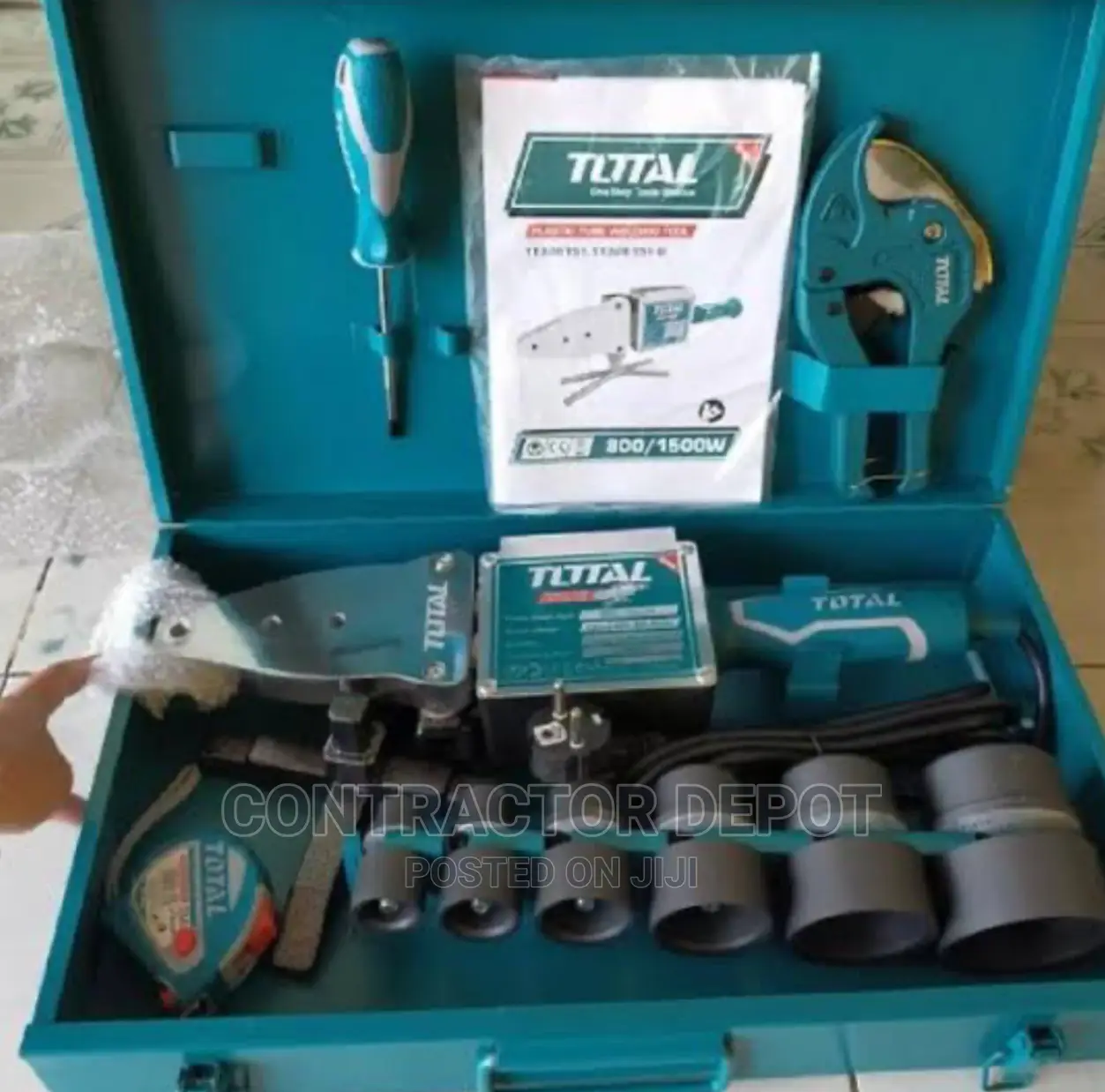 Total Tt328151 Plastic Tube Welding Tool 800w-1500w