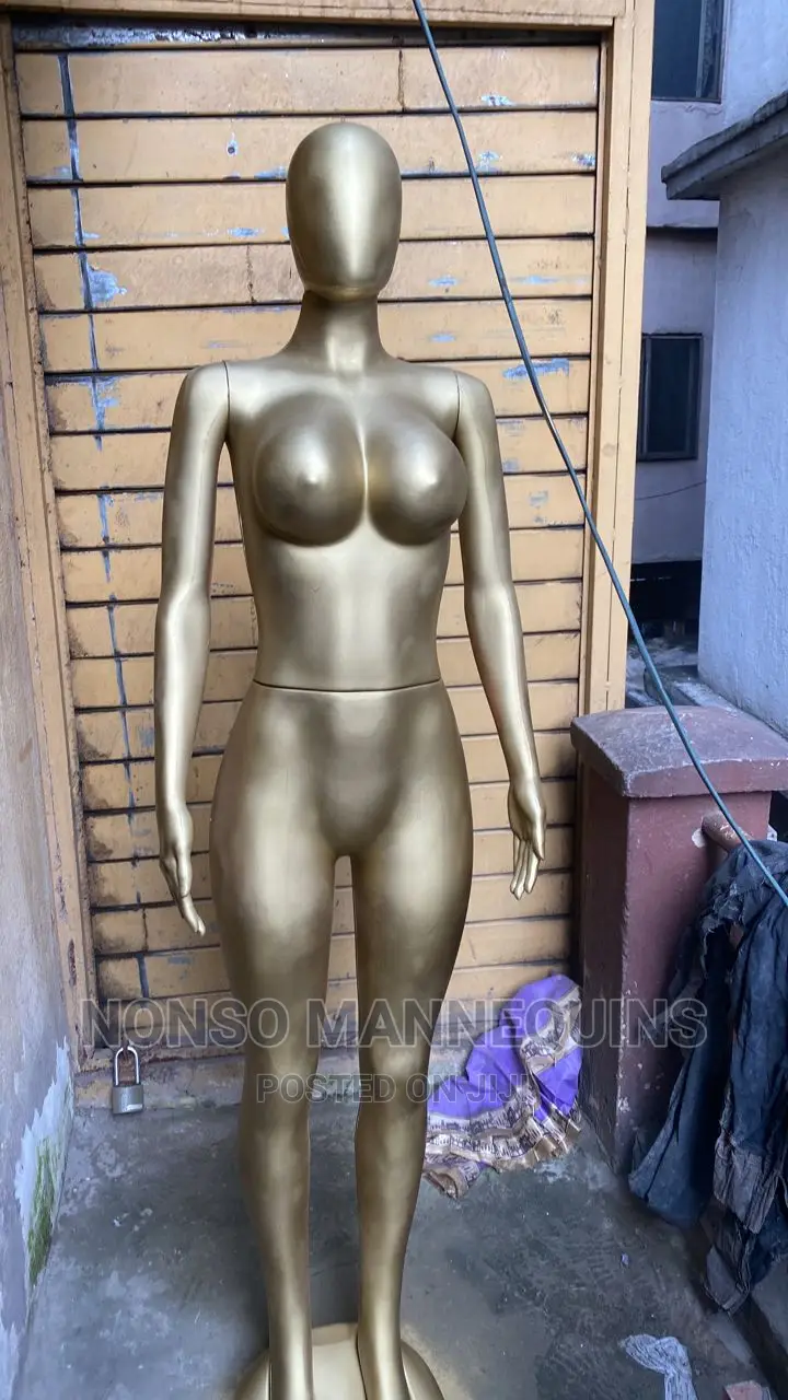 Plastic Female Faceless Size 10 Detachable Dummy