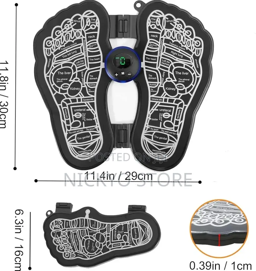 Electric Foot Massagersr Mat, EMS Foot Massager.