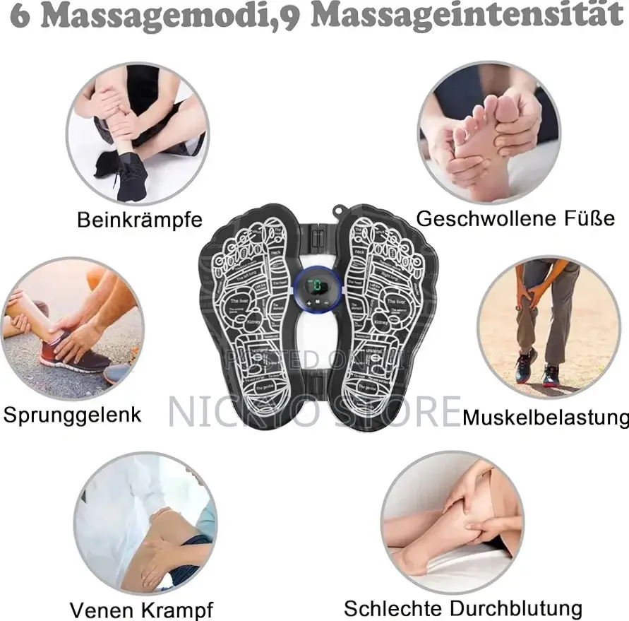 Electric Foot Massagersr Mat, EMS Foot Massager.