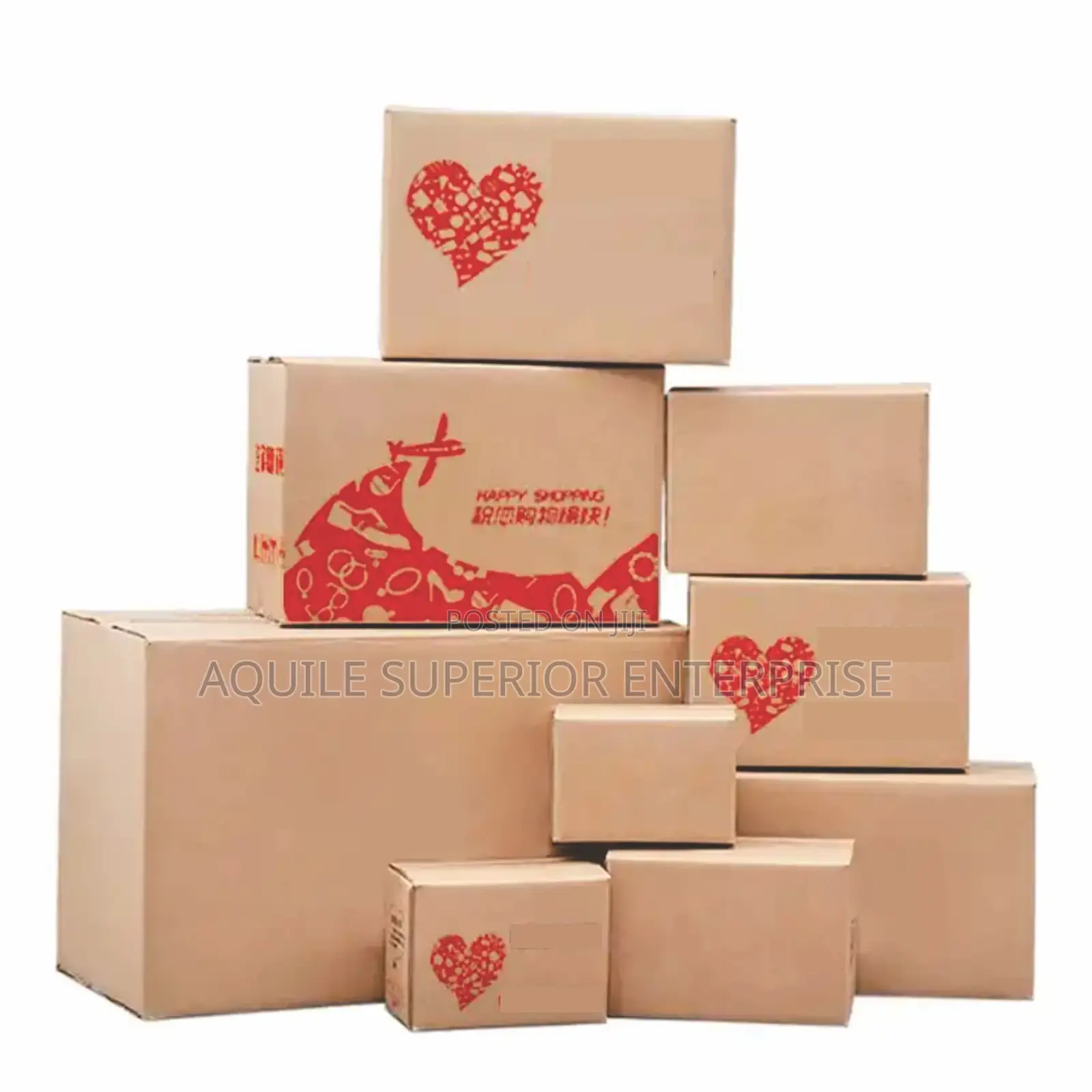 Different Sizes Of Carton Boxes