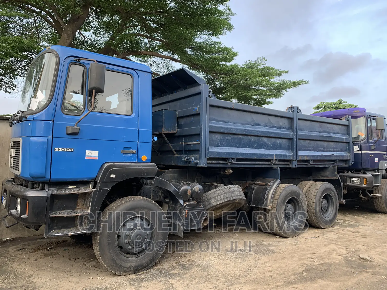 Man Diesel Tipper - 10tyres