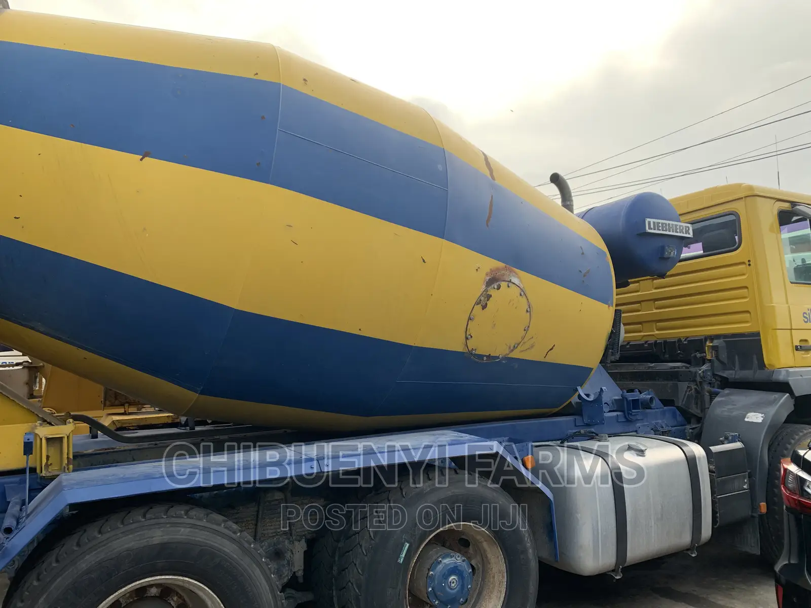 Man Diesel Concrete Mixer - 9 Cubic