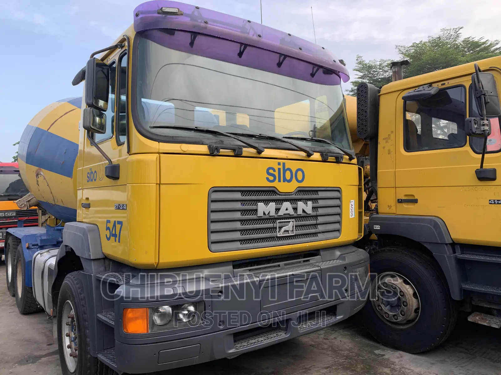 Man Diesel Concrete Mixer - 9 Cubic