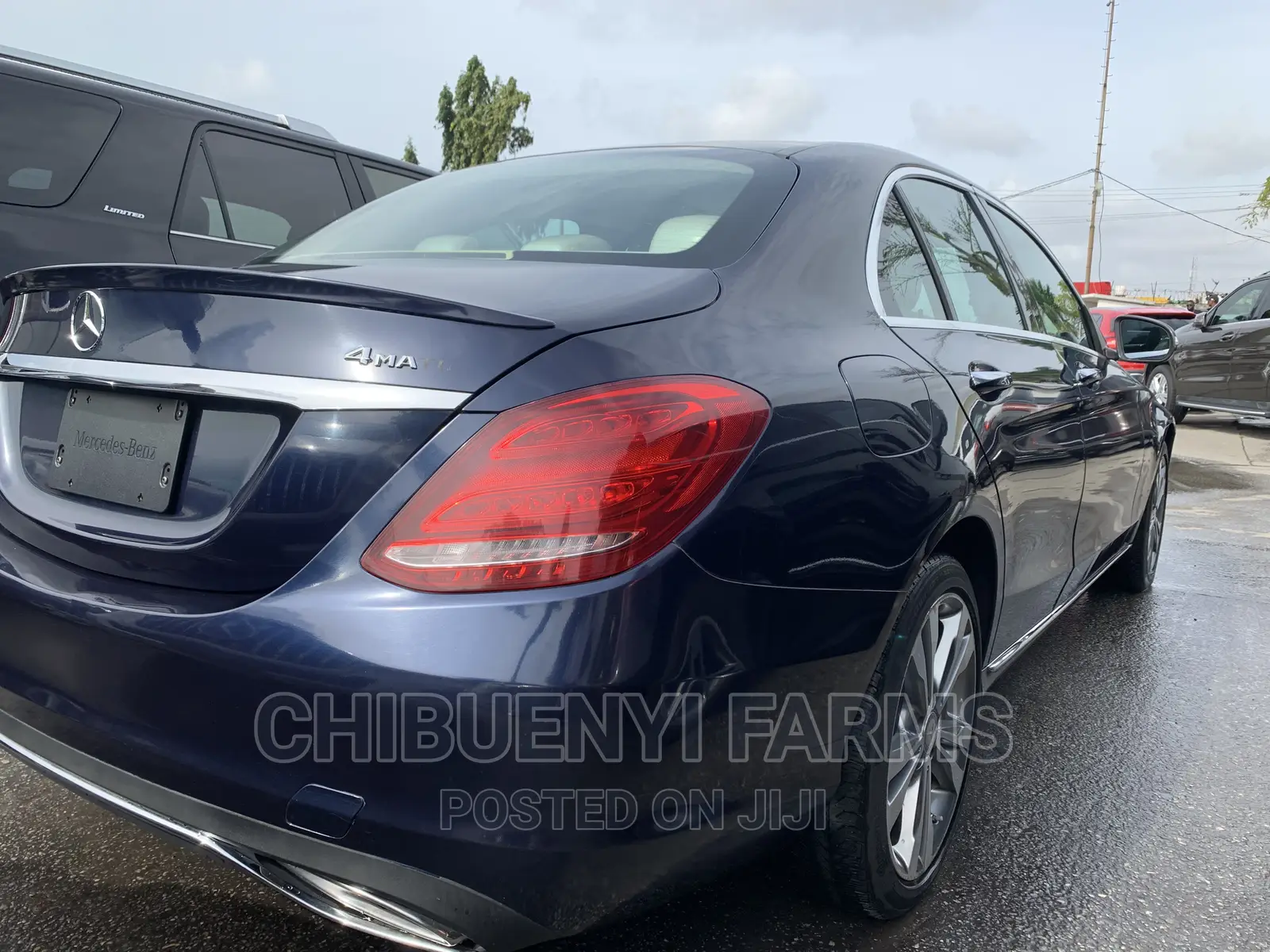 Mercedes-Benz C300 Luxury 4dr AWD 4Matic Sedan (2.0L 4cyl 7A) 2015 Blue