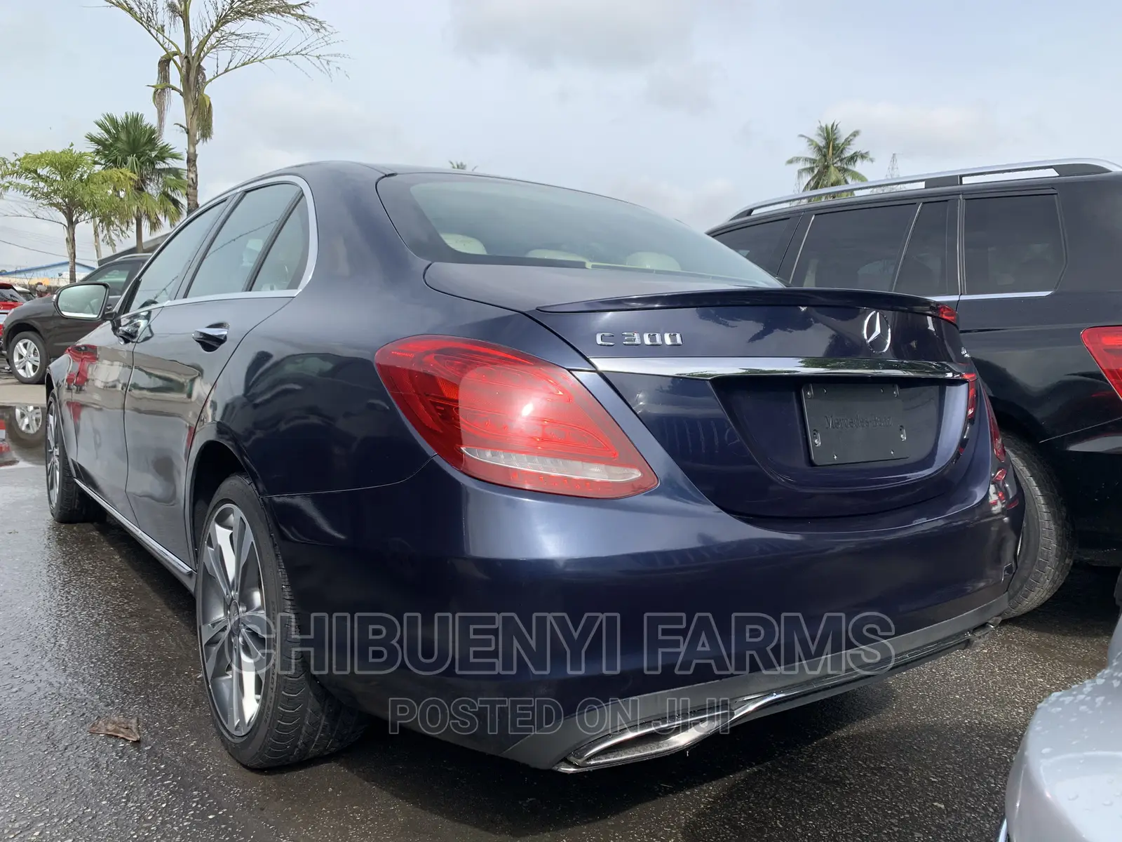 Mercedes-Benz C300 Luxury 4dr AWD 4Matic Sedan (2.0L 4cyl 7A) 2015 Blue