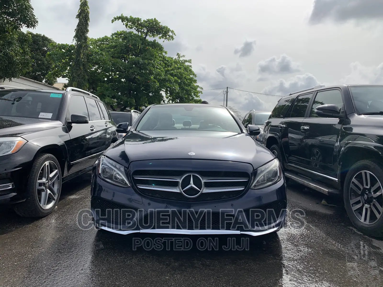 Mercedes-Benz C300 Luxury 4dr AWD 4Matic Sedan (2.0L 4cyl 7A) 2015 Blue
