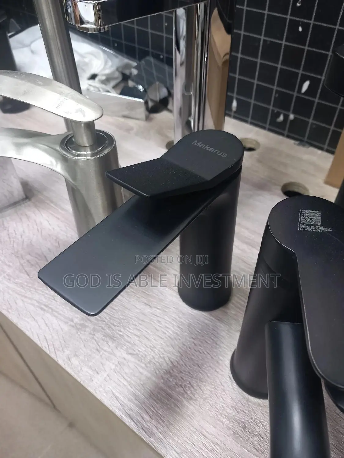 Black Mixer Tap