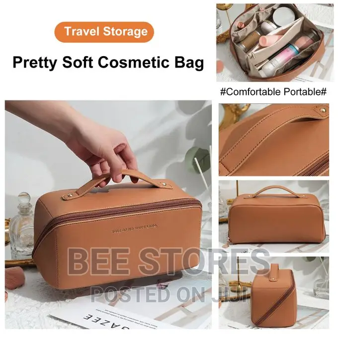 Portable Travel Makeup Organizer Cosmetics Bag