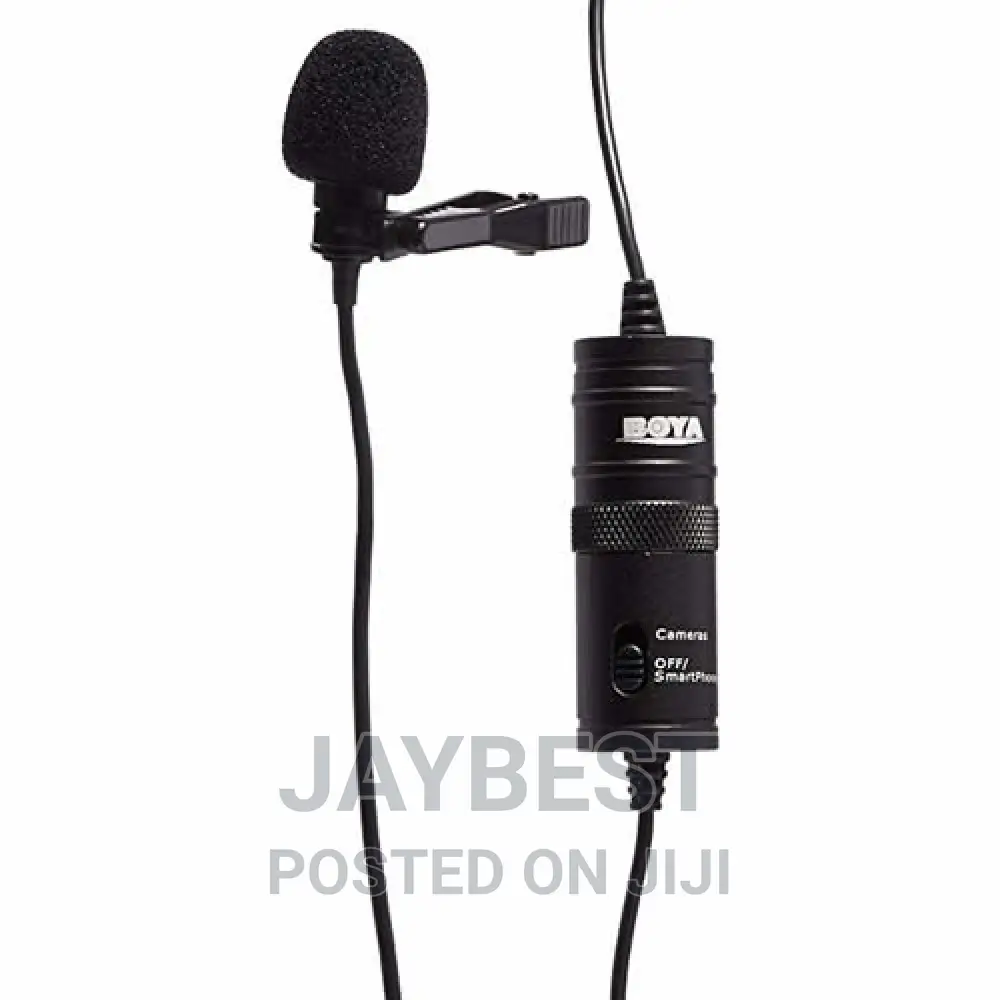 Boya by-M1 Lavalier Lapel Omnidirectional Camera Condenser