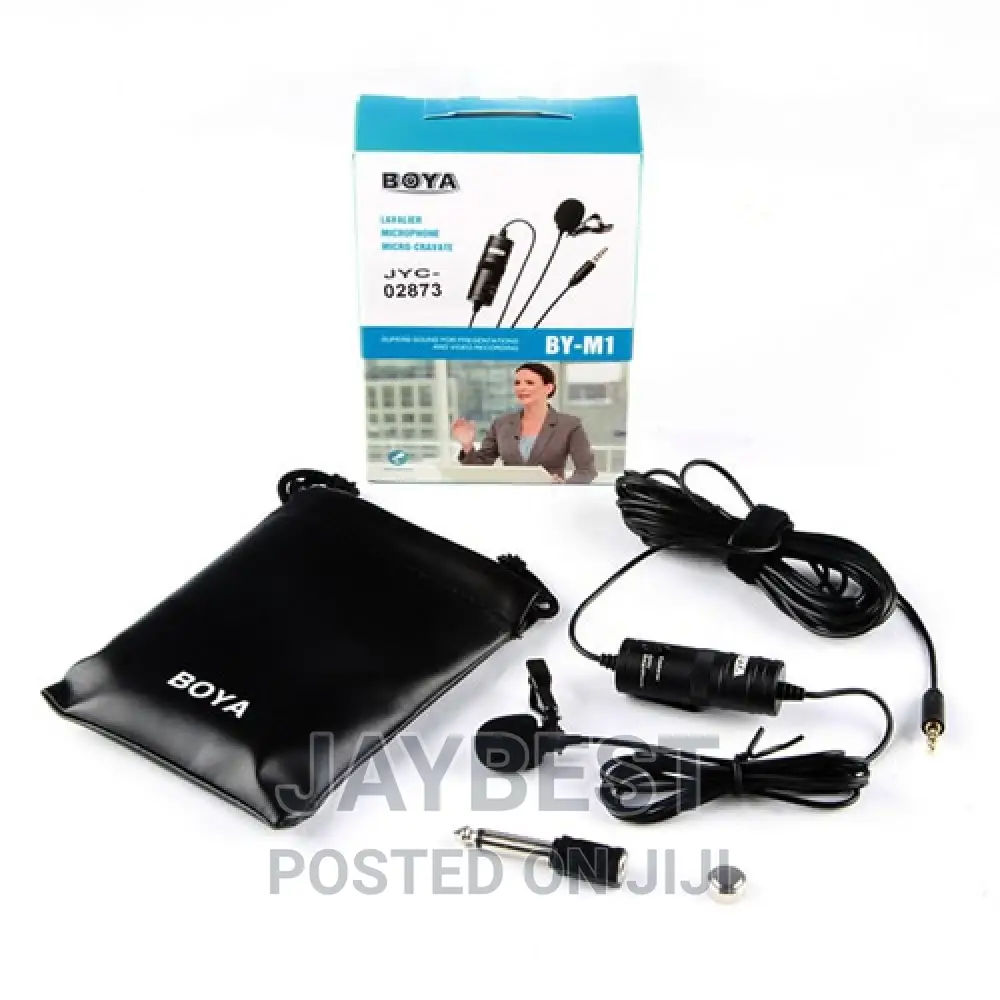 Boya by-M1 Lavalier Lapel Omnidirectional Camera Condenser