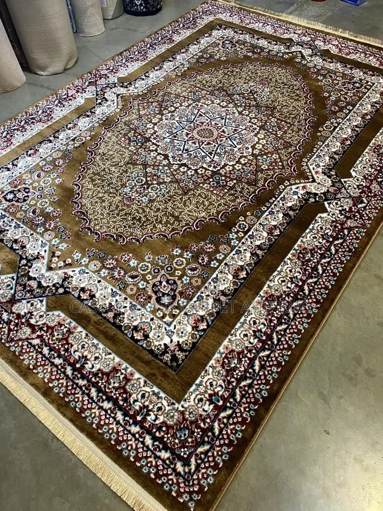 Turkish Center Rug Available in 4by6, 5by7