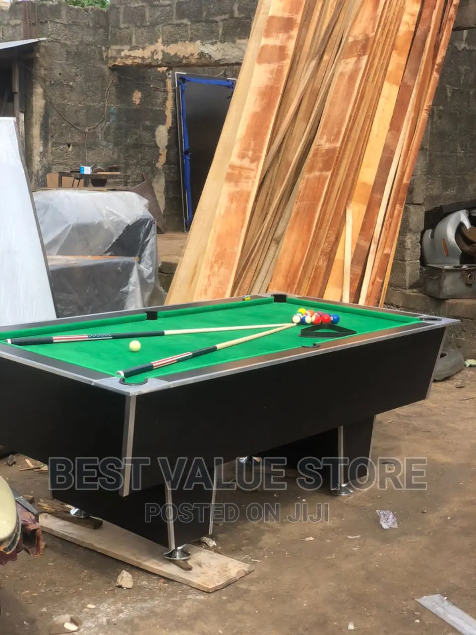 7ft Snooker Board Local With Accessories