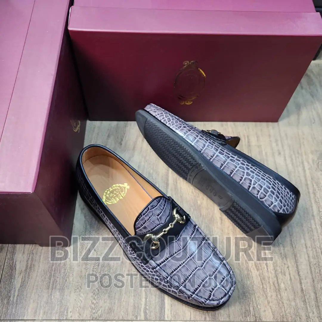 Original Italian SEPO Leather Loafers Available in Store