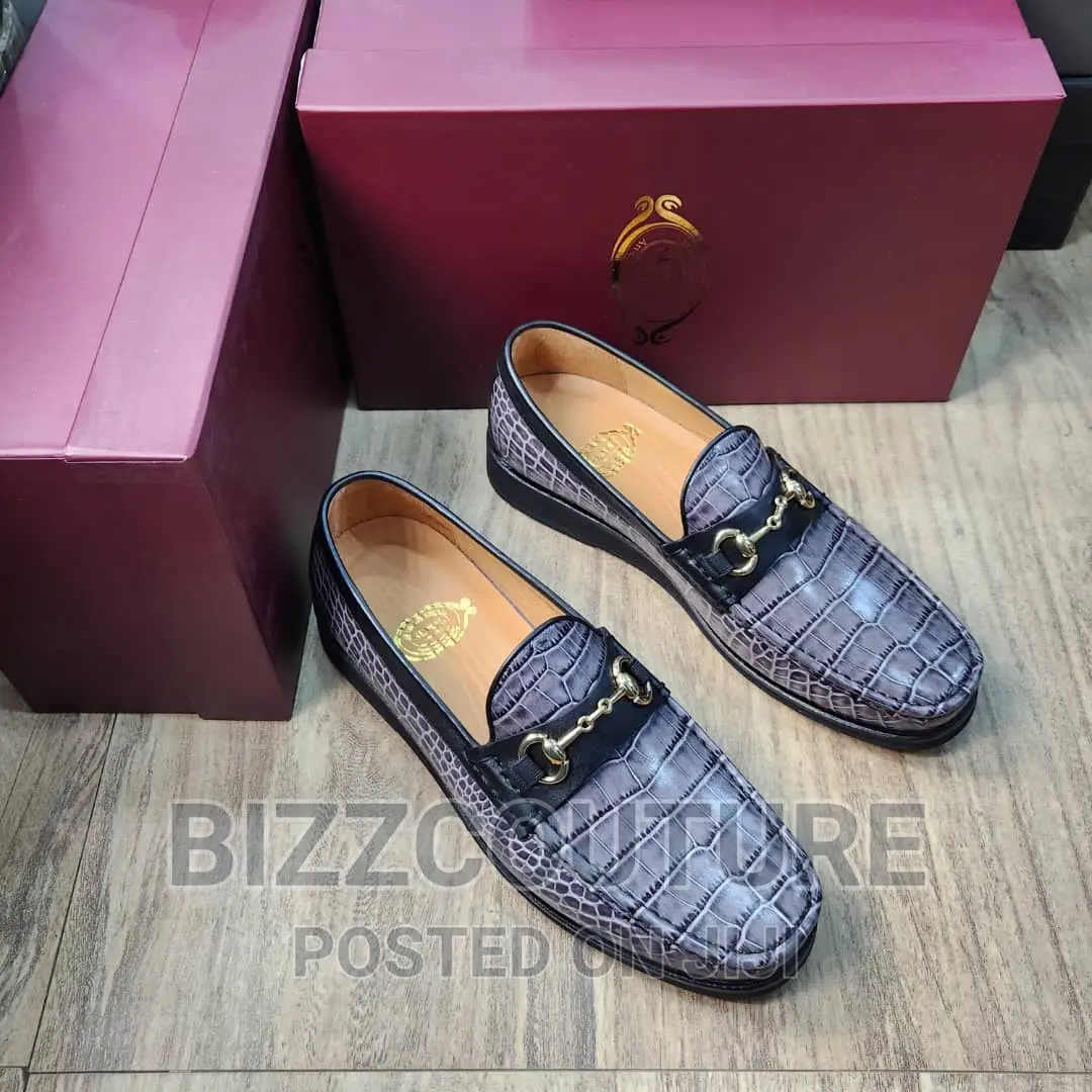 Original Italian SEPO Leather Loafers Available in Store