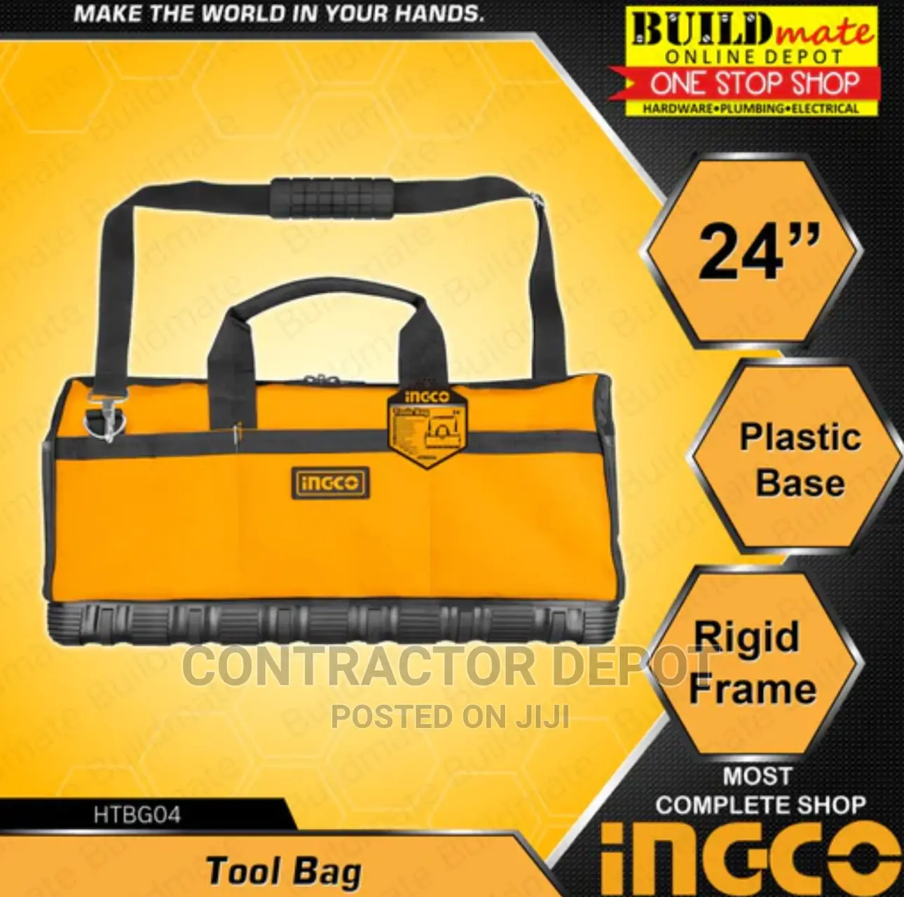 Ingco Tool Bag 24" Htbg04