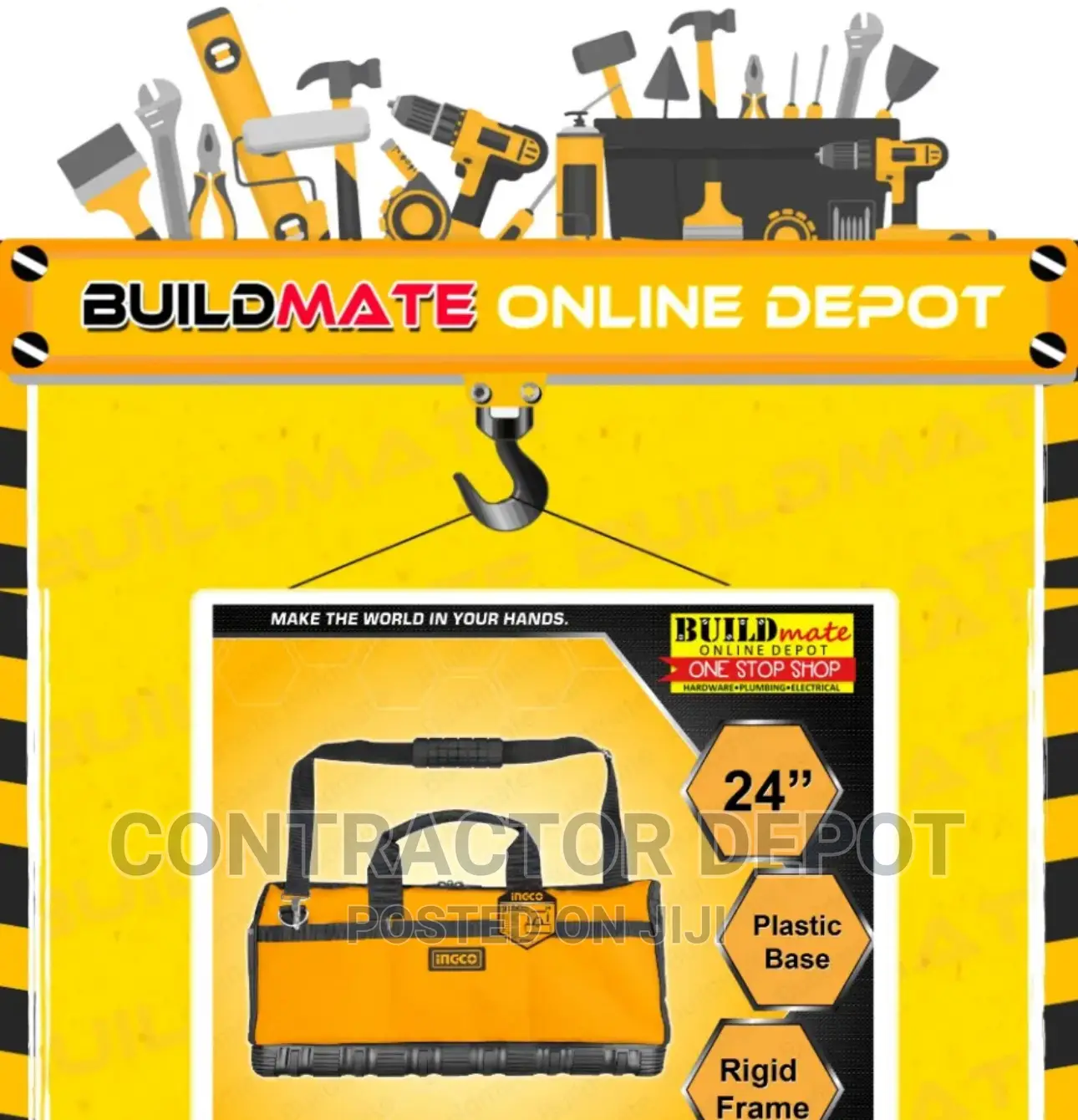 Ingco Tool Bag 24" Htbg04
