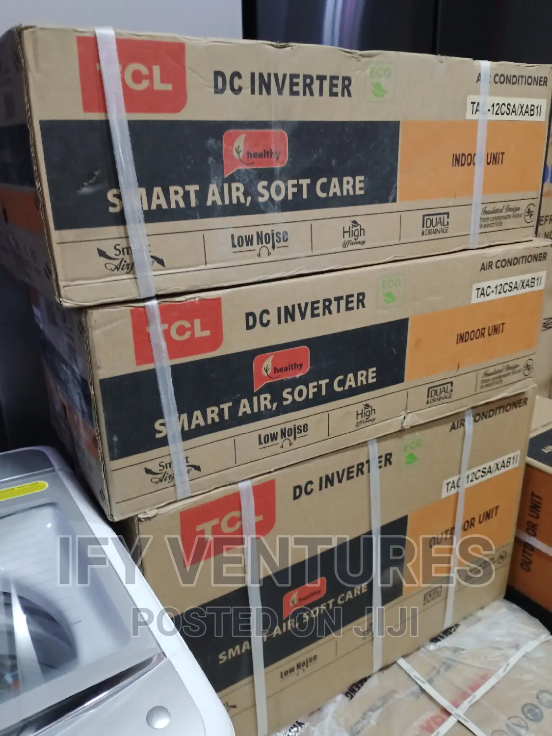 1.5HP TCL Inverter Split Unit Air Conditioner, 100% Copper.