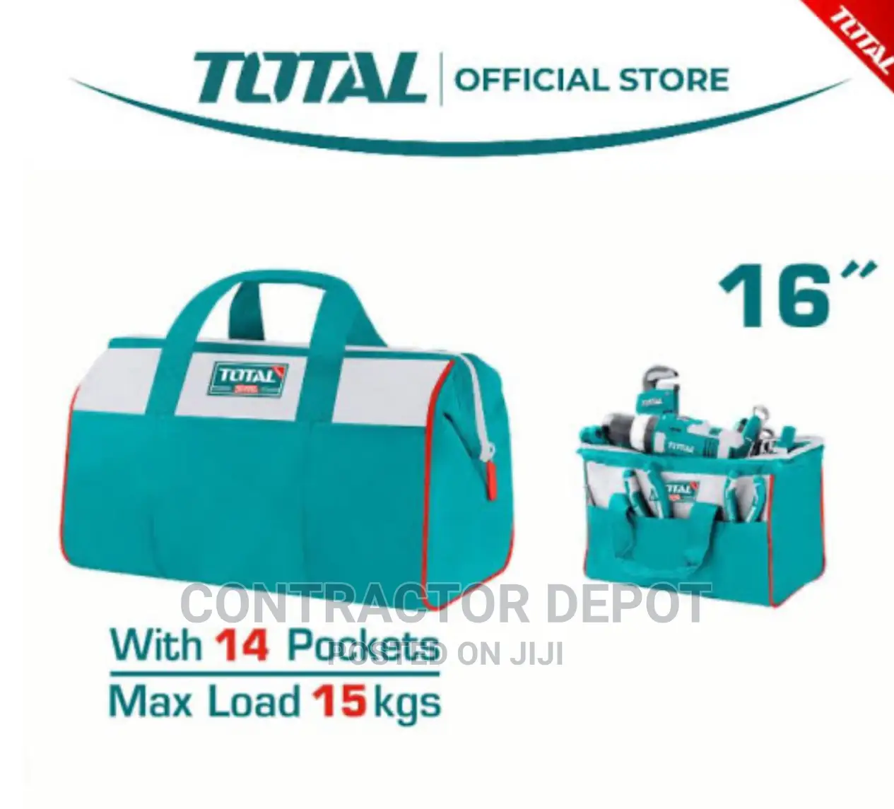 Total Tool Bag 16'' (Tht26161)