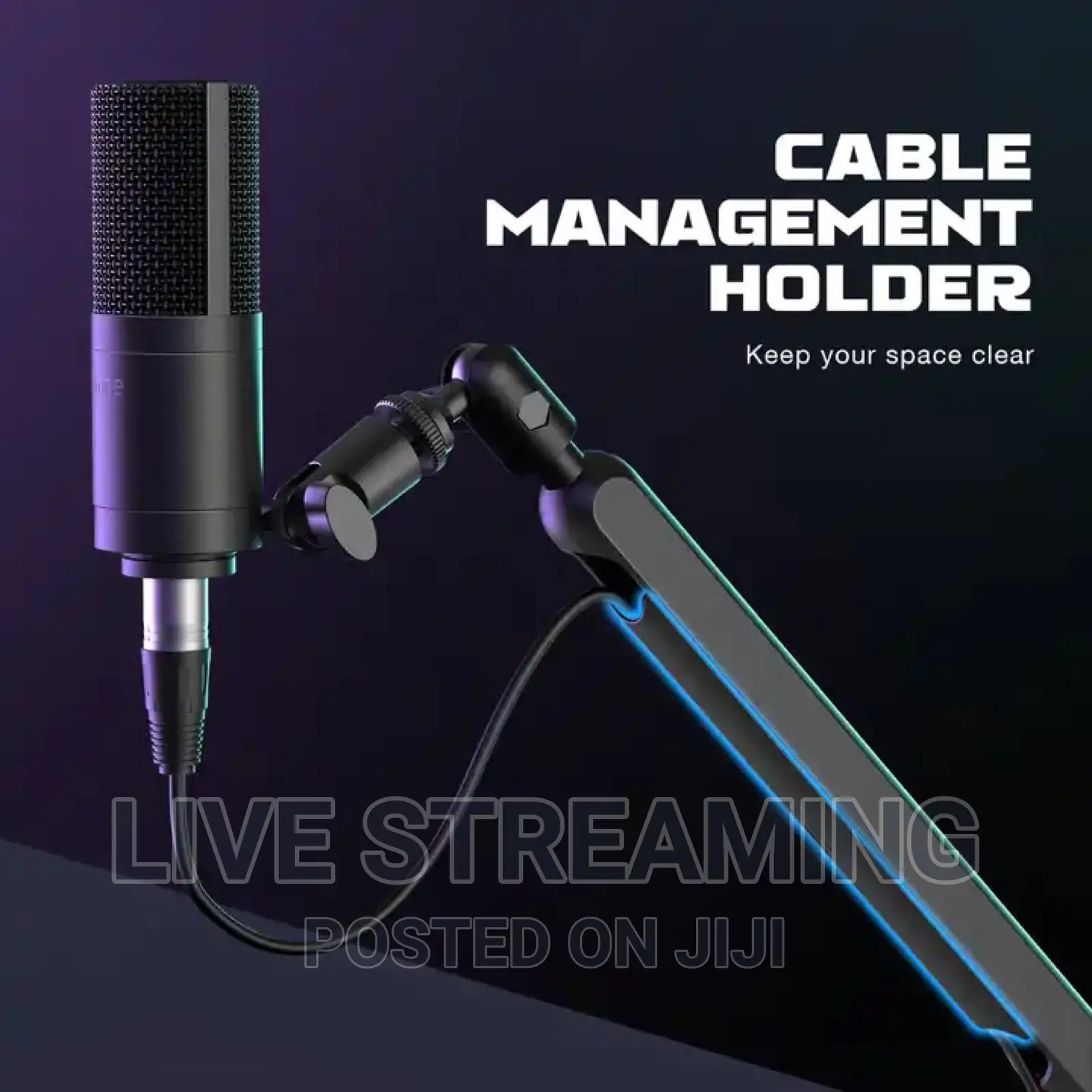 Fifine Boomarm , Boom Arm for Mics (Shure Sm7b , Rode Etc )