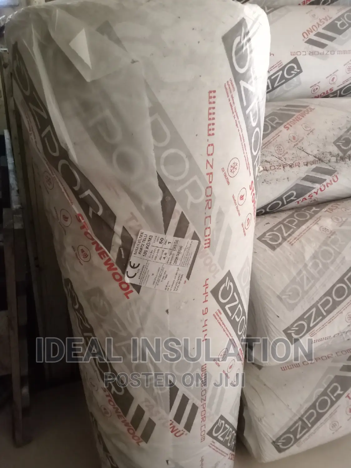 Rockwool Blanket With Wire Mesh 1.2mx4mx50mm