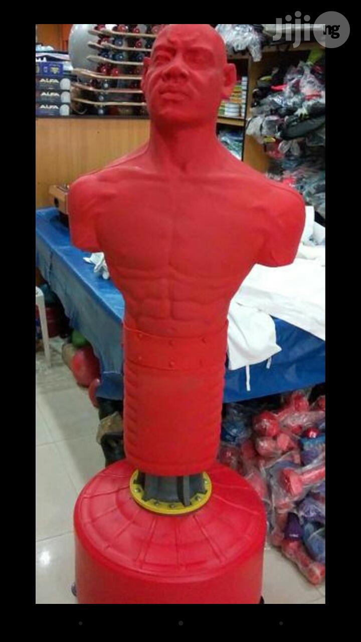 Punching Duming Human Body.