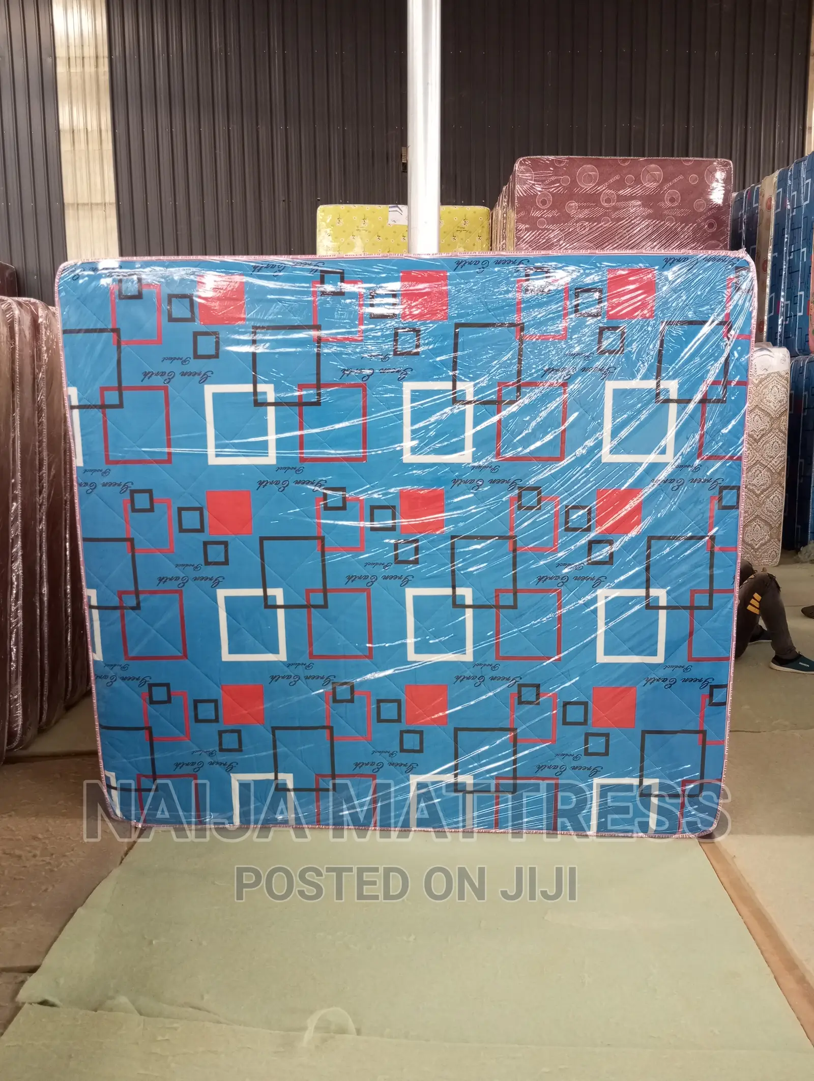 King Size 7ft by 6 Ft Semi Orthopaedic Mattress