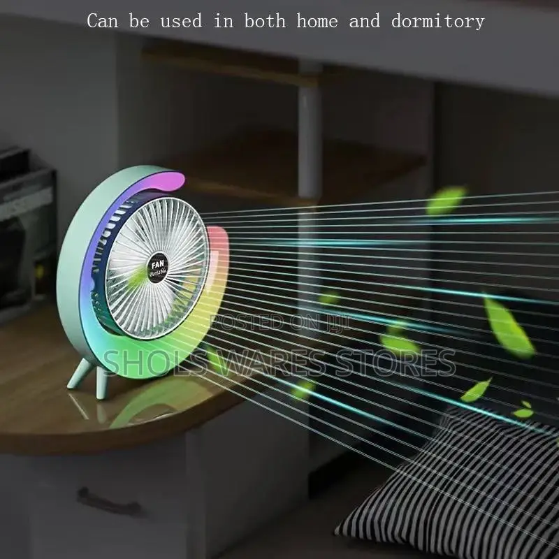 Moving Hand Fan