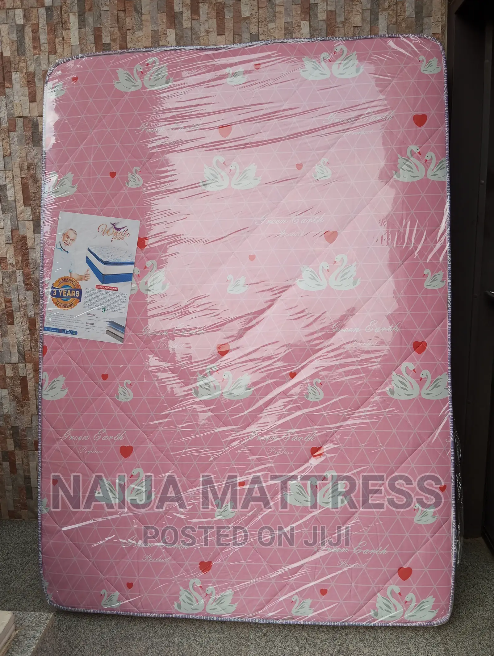 4.5ft by 6 Ft by 8 Orthopaedic Mattress. New Affordab