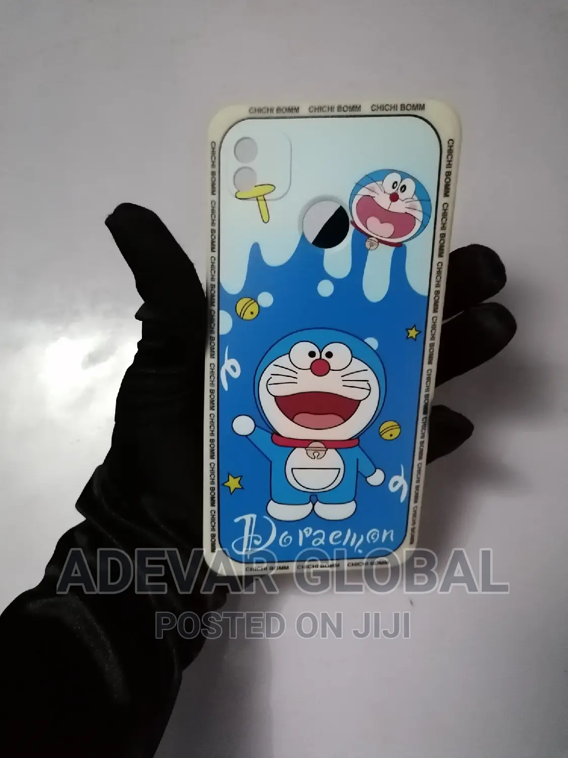 Tecno Pop 4 Case Doraemon Silicone Phone Cover Pouch