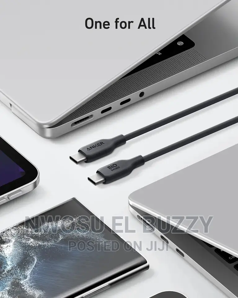 Anker 543 Bio-Based Cables for Phones and Laptops