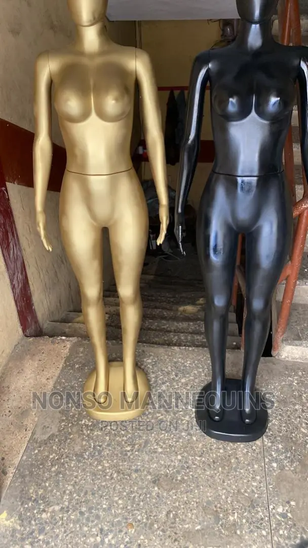 Plastic Black Gold Female Size 10 Detachable Dummy