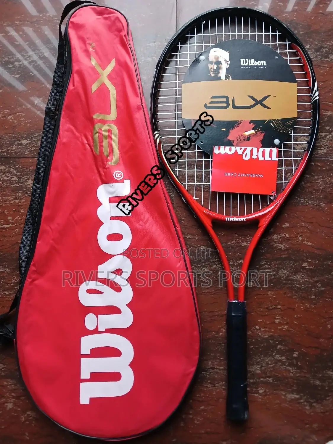 Wilson BLX Lawn Tennis Racket With Carry Bag
