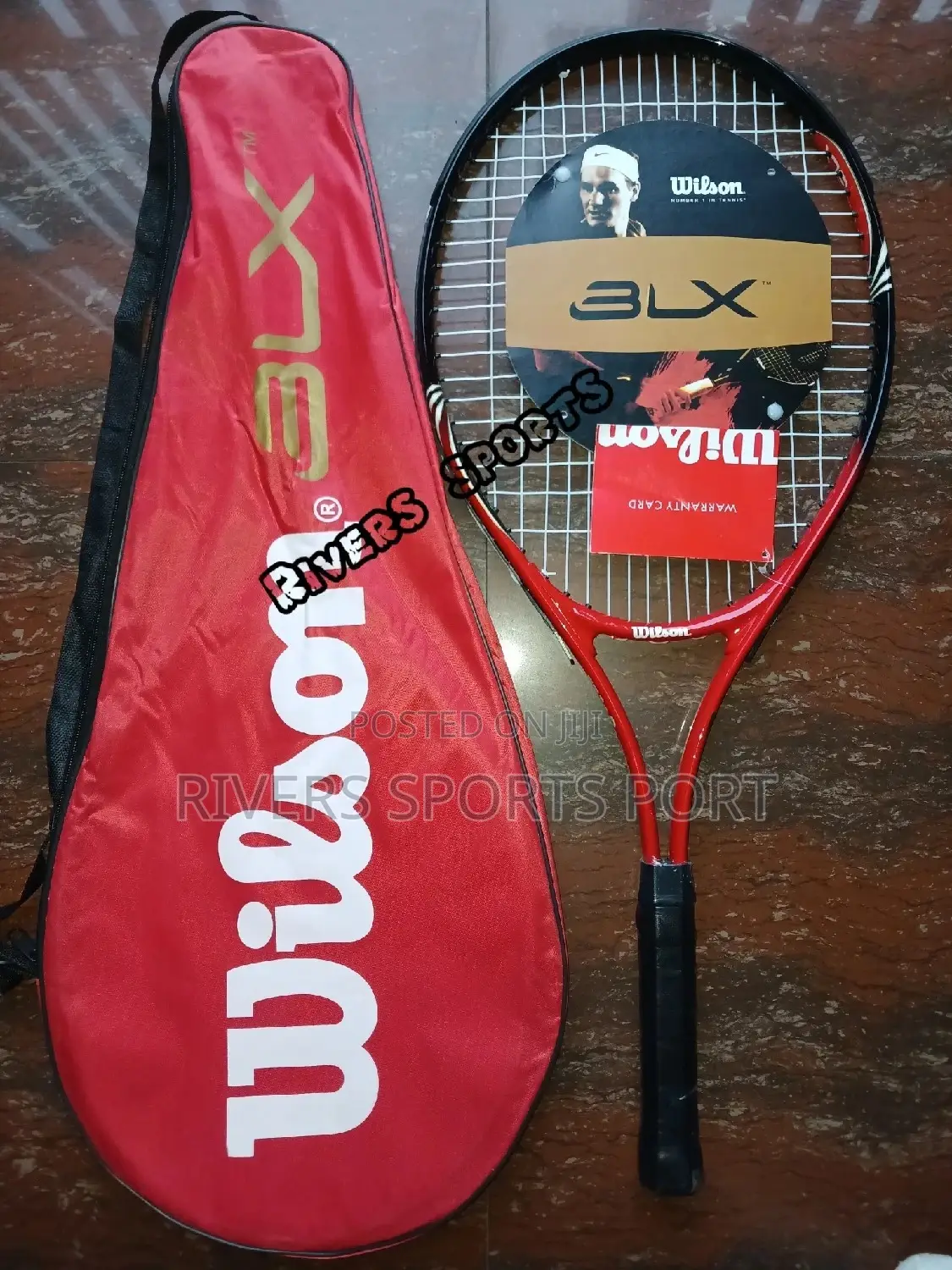 Wilson BLX Lawn Tennis Racket With Carry Bag