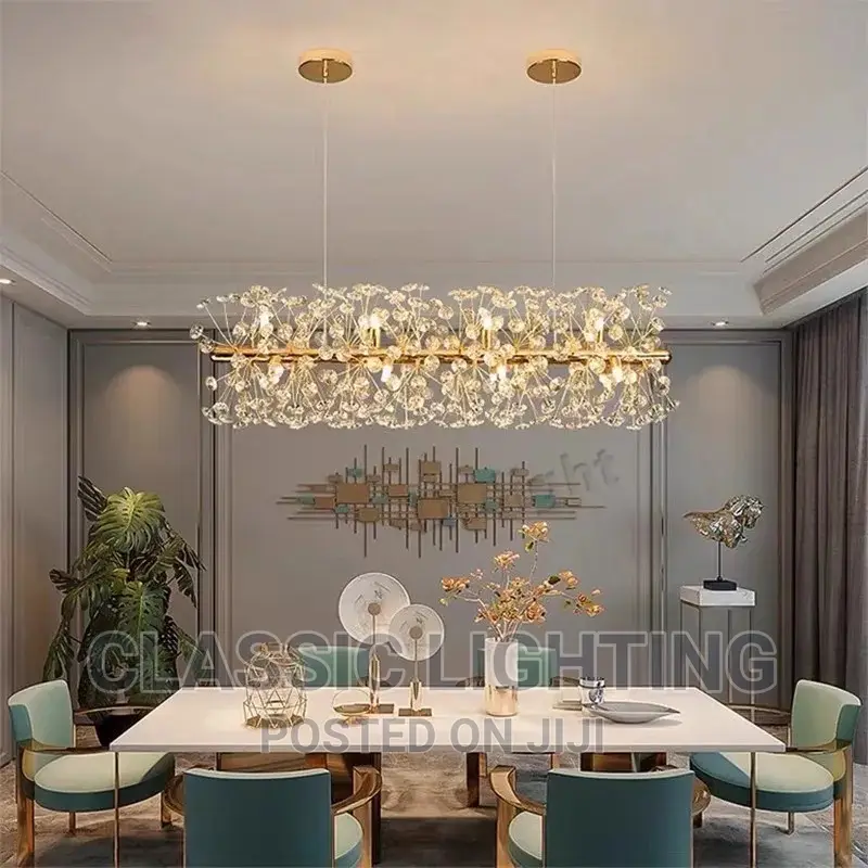 Crystal Chandelier for Restaurant Bar Island Chandelier