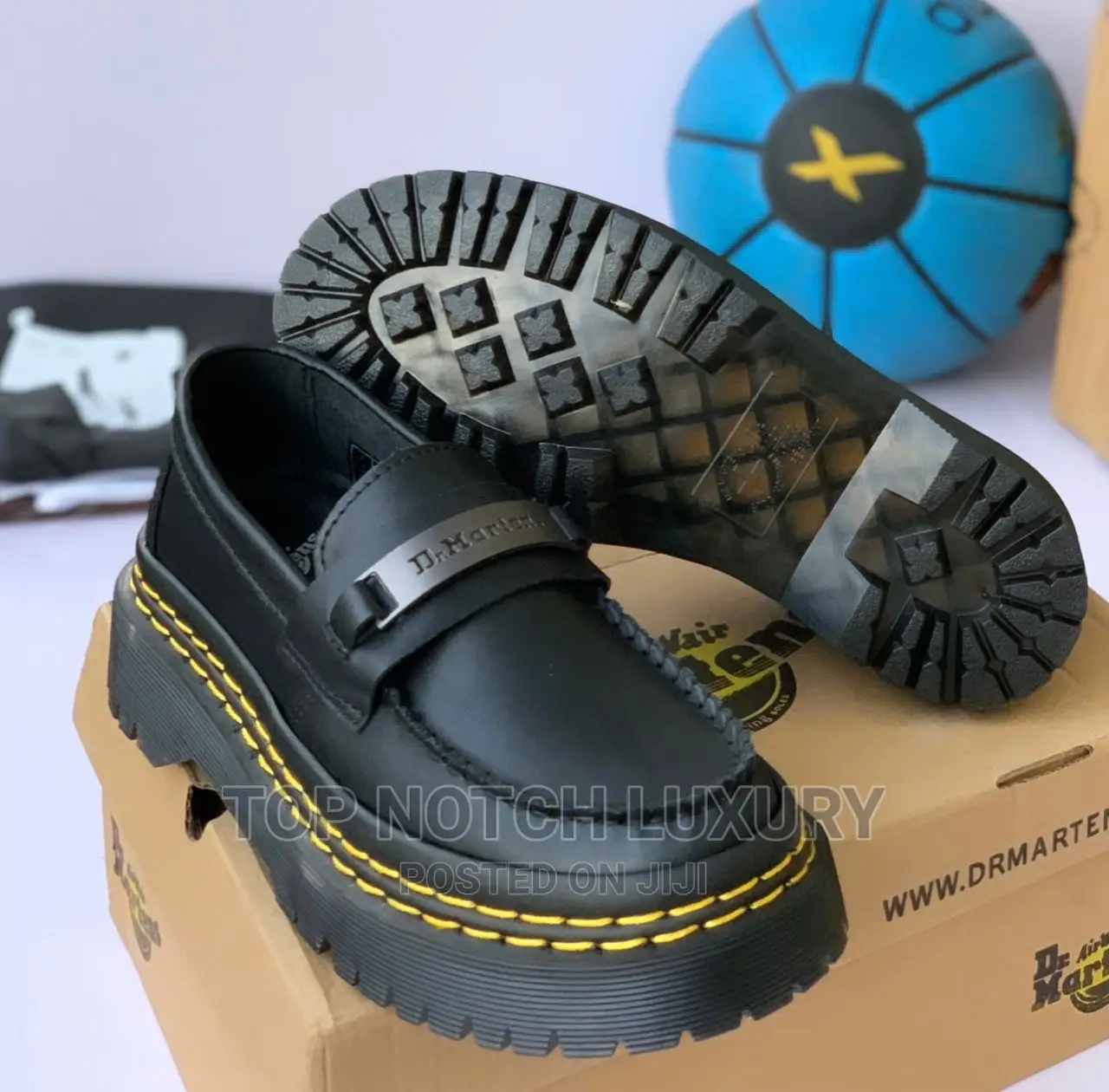 Dr Martens Luxury Flat Classic Thick Sole Shoe