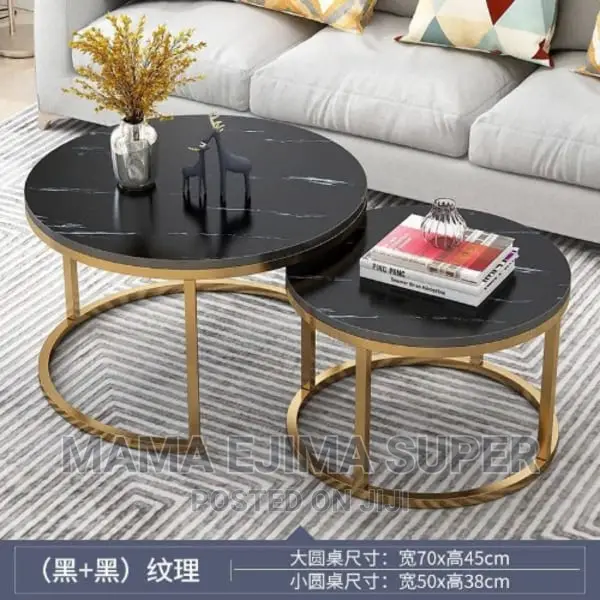 Nesting Nordic Side Table -2 In