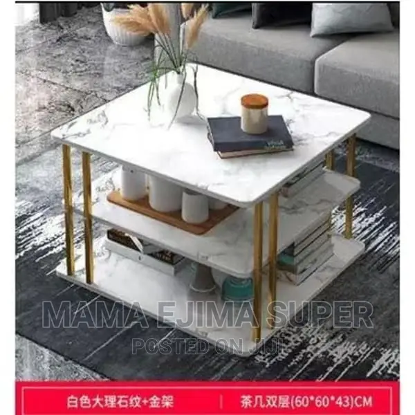 Modern Side/Center Table - White