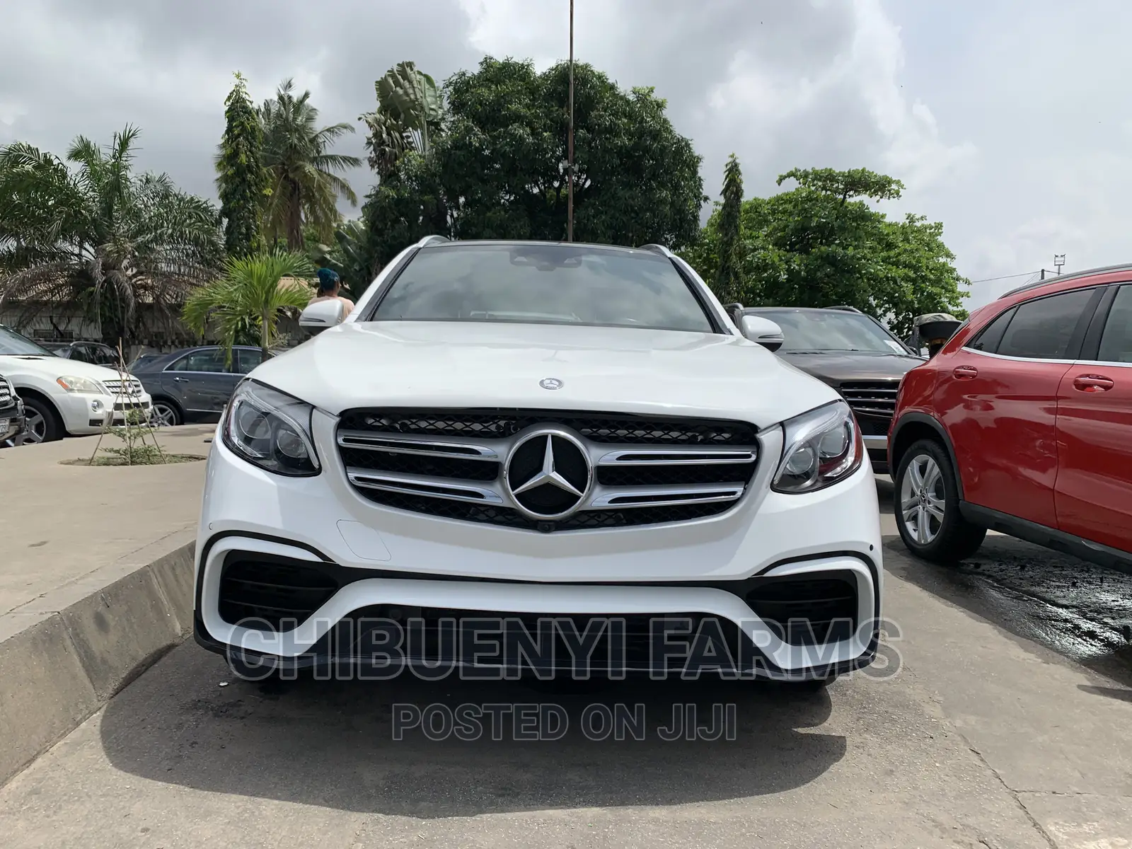 Mercedes-Benz GLC-Class 2017 White