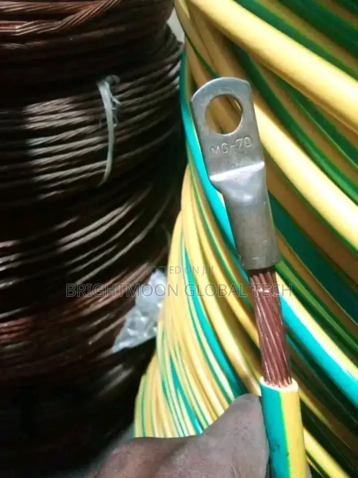 70mm Earthing Cable (Green and Yellow)