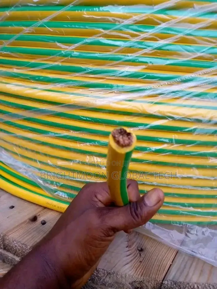 120mm Earthing Cable (Green and Yellow)