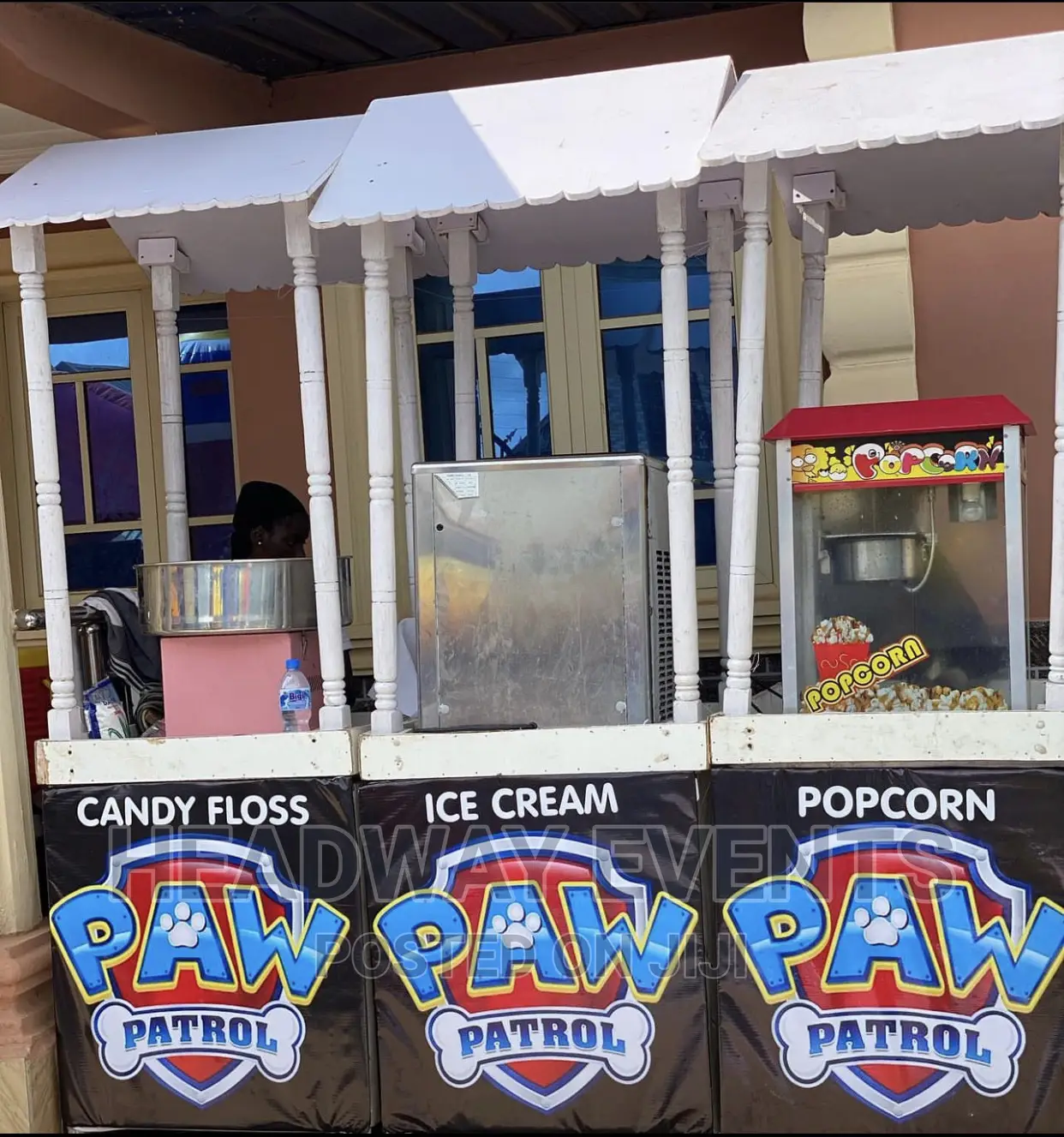 We Offer Popcorn Candy Floss and Ice Cream Service